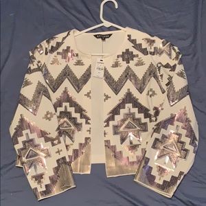 Express sequin jacket